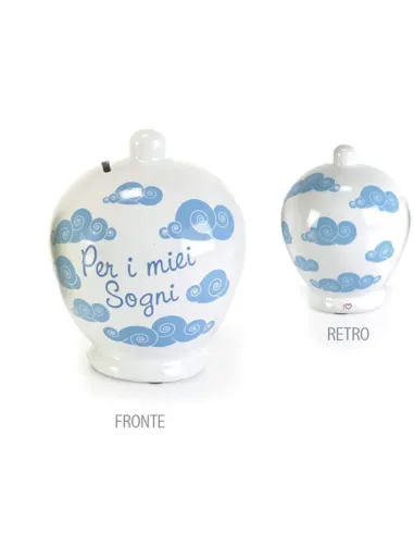 SALVADANAIO CERAMICA MIEI SOGNI (91855)