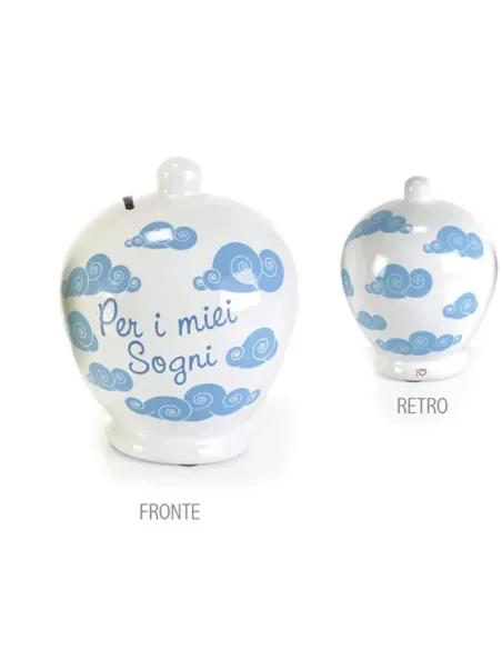 SALVADANAIO CERAMICA MIEI SOGNI (91855)