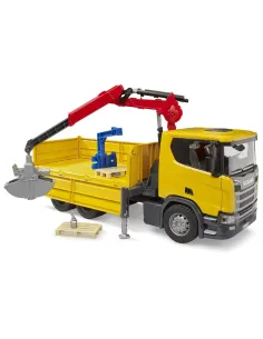 CAMION RIBALTABILE Con GRU+PALLET SCANIA SUPER 560R (3551) 2