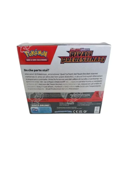 POKEMON BOX 36 BUSTINE RIVALI PREDESTINATI 10 CARTE (PK10559-I)