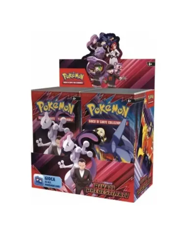 POKEMON BOX 36 BUSTINE RIVALI PREDESTINATI 10...