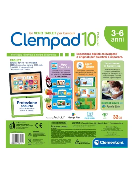 Clementoni Clempad 10" 32 GB Wi-Fi