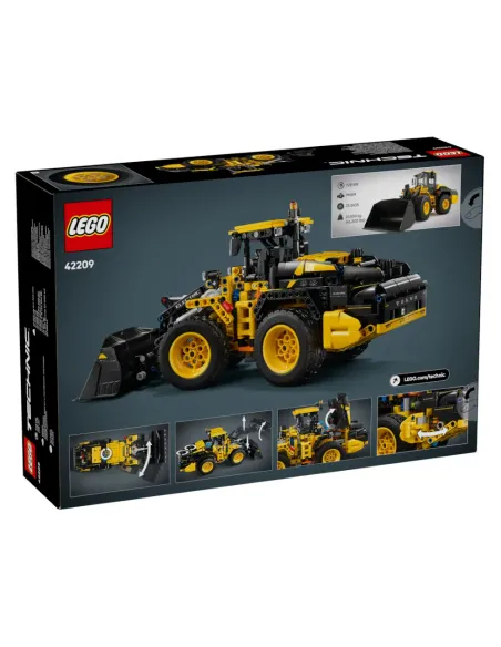 LEGO Technic 42209 Pala Gommata Volvo L120 Electric, Ruspa Giocattolo da Cantiere con Funzioni Mobili, Idea Regalo 9+ Anni