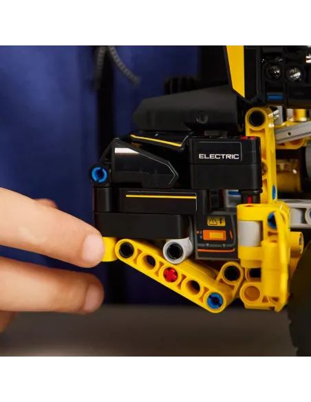 LEGO Technic 42209 Pala Gommata Volvo L120 Electric, Ruspa Giocattolo da Cantiere con Funzioni Mobili, Idea Regalo 9+ Anni
