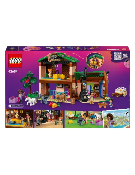 LEGO Friends 42654 Ranch e Scuderia dei Pony Giocattolo con 4 Mini Bamboline, Animali Domestici e Accessori, Idea Regalo 7+