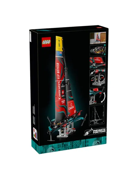 LEGO Technic 42174 Emirates Team New Zealand AC75, Modellino di Barca a Vela da Costruire per Adulti, Regalo per Uomo o Donna