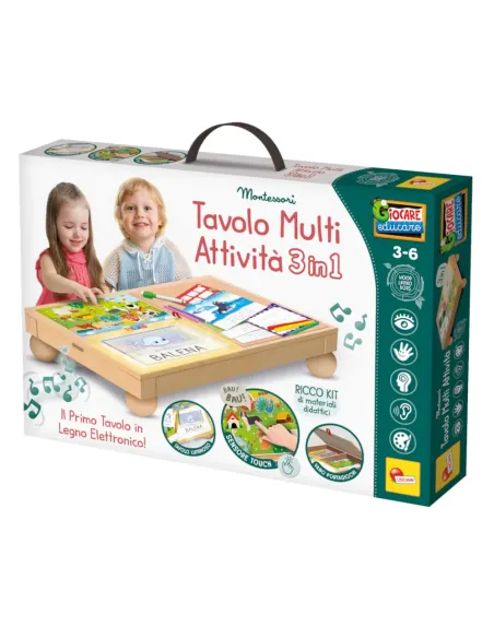 MONTESSORI TAVOLO MULTI ATTIVITA' (107407)