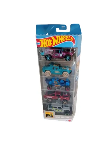 Hot Wheels CONFEZIONI con 5 VEICOLI (1806/DJG23)