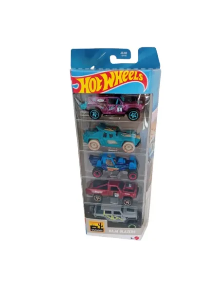Hot Wheels CONFEZIONI con 5 VEICOLI (1806/DJG23)