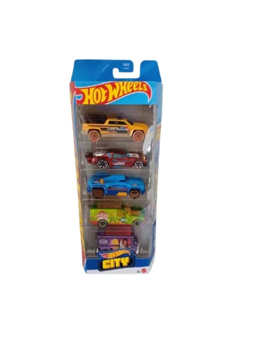 Hot Wheels CONFEZIONI con 5 VEICOLI (1806/DJG23)