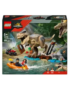 LEGO Jurassic World Fuga sul fiume dal T. rex