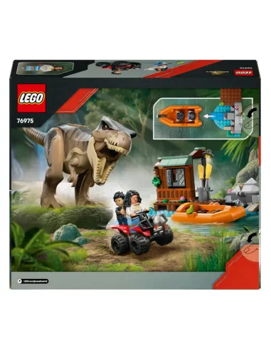 LEGO Jurassic World Fuga sul fiume dal T. rex
