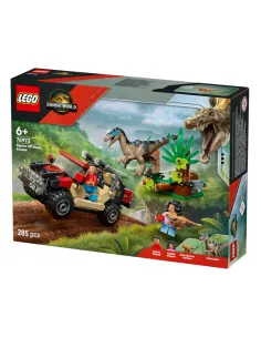 LEGO Jurassic World Fuga dal Raptor sul fuoristrada