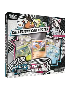 POKEMON POSTER Luce NERA e Fuoco BIANCO SV10.5 (PK10040-I)
