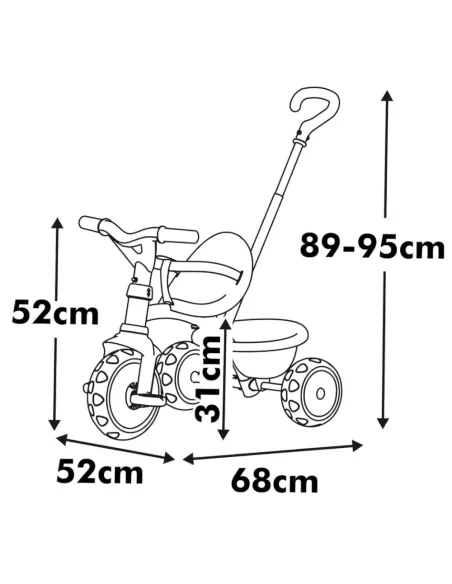 TRICICLO BE MOVE BEIGE (7600740338)