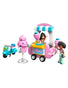 LEGO Friends Bancarella di zucchero filato e scooter 2