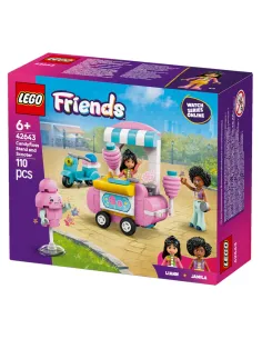 LEGO Friends Bancarella di zucchero filato e scooter