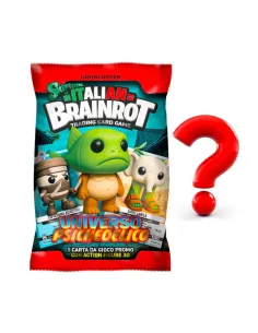 SET CARTE BRAINROT FLOWPACK 1 CARTA PROMO (DIP78014)