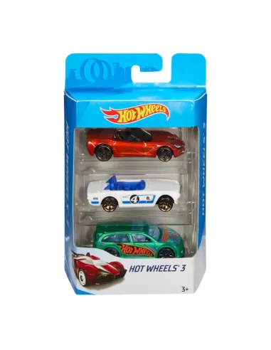 Hot Wheels Confezione 3 veicoli assortimento