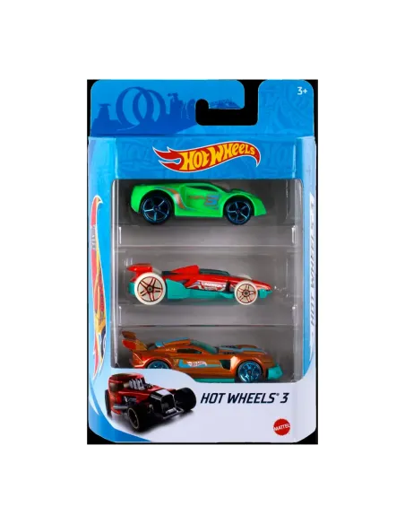 Hot Wheels Confezione 3 veicoli assortimento