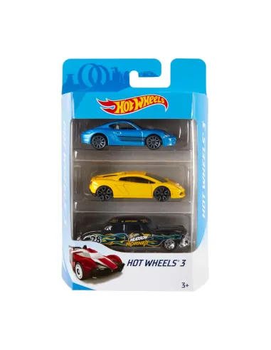 Hot Wheels Confezione 3 veicoli assortimento