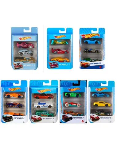 Hot Wheels Confezione 3 veicoli assortimento