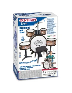 BATTERIA GRANCASSA 6 ELEMENTI + SGABELLO (51 5219)