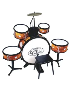 BATTERIA GRANCASSA 6 ELEMENTI + SGABELLO (51 5218) 2