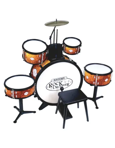 BATTERIA GRANCASSA 6 ELEMENTI + SGABELLO (51 5218)