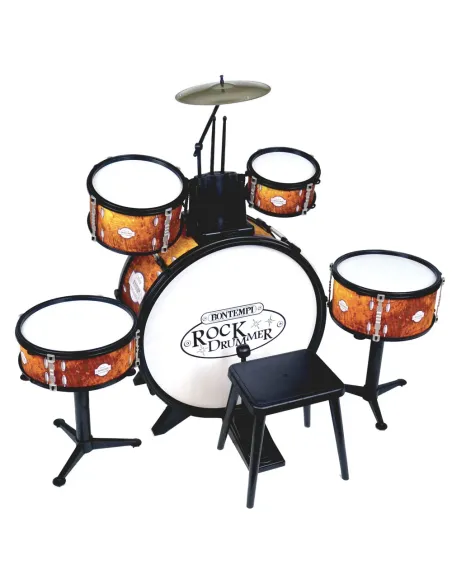 BATTERIA GRANCASSA 6 ELEMENTI + SGABELLO (51 5218)