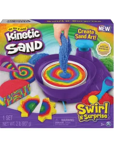 KINETIC SAND SWIRL E SURPRISE SET (6063931)