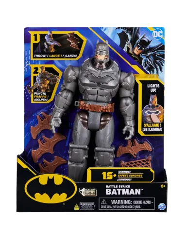 BATMAN PERS.DELUXE BATTLE STRIKE 30CM (6064833)