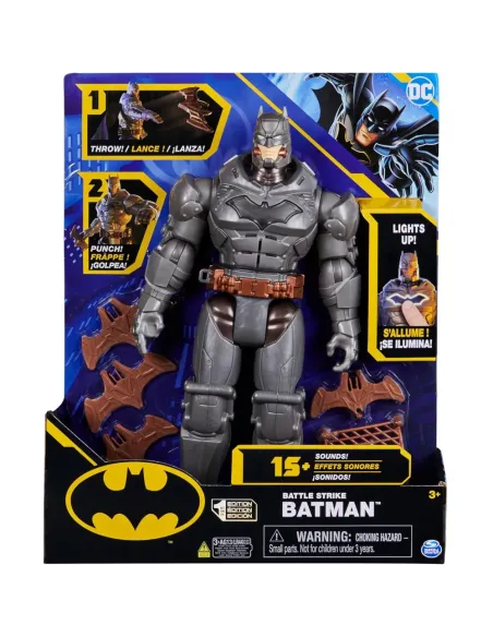BATMAN PERS.DELUXE BATTLE STRIKE 30CM (6064833)