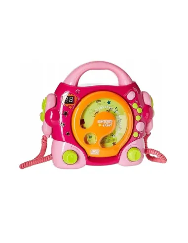 LETTORE CD CON 2 MICROFONI GIRL (SD9971 9971)