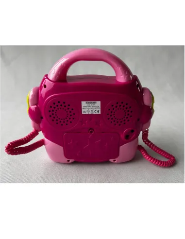 LETTORE CD CON 2 MICROFONI GIRL (SD9971 9971)