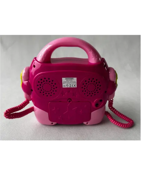 LETTORE CD CON 2 MICROFONI GIRL (SD9971 9971)