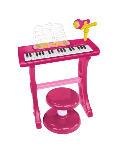 TASTIERA 37 TASTI con GAMBE+MICROFONO+SGABELLO GIRL (13 3771)