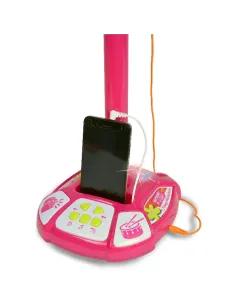 MICROFONO VINTAGE GIRL CON ASTA (40 1072) 2