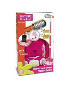 MICROFONO VINTAGE GIRL CON ASTA (40 1072)