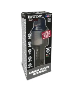 MICROFONO WIRELESS CON EFFETTO LUCI (48 5010)