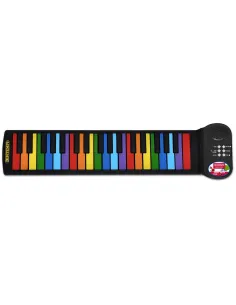 PIANO ROLL UP 37 TASTI NOTE COLORATE (54 3720) 2