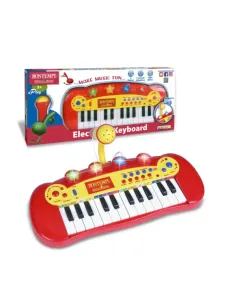 TASTIERA ELETTRONICA+MICROFONO 24 TASTI (12 2931)