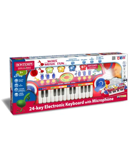 TASTIERA 24 TASTI BOY Con MICROFONO (12 2932)