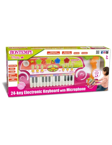 TASTIERA 24 TASTI Con MICROFONO GIRL (12 2972)