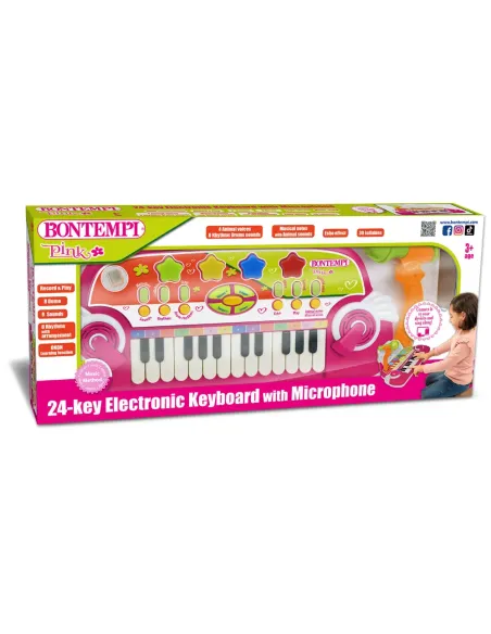 TASTIERA 24 TASTI Con MICROFONO GIRL (12 2972)