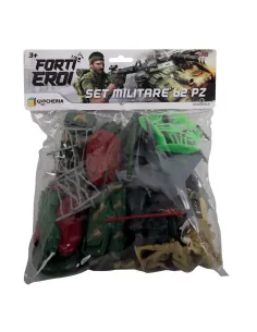 SET MILITARE SOLDATINI 62 pezzi (GGI210021)