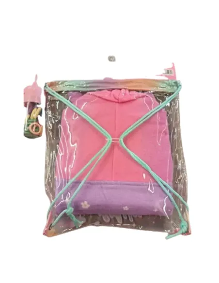 HOT FOCUS SET SACCA+PONCHO UNICORNO (98100)