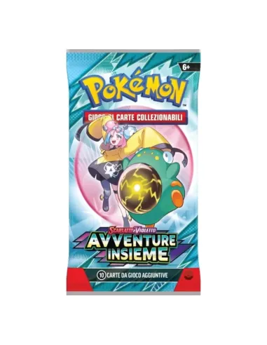 BUSTINA POKEMON SCARLATTO e VIOLETTO AVVENTURE...