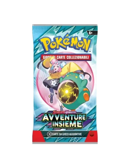 BUSTINA POKEMON SCARLATTO e VIOLETTO AVVENTURE INSIEME 09 (PK10261-I)