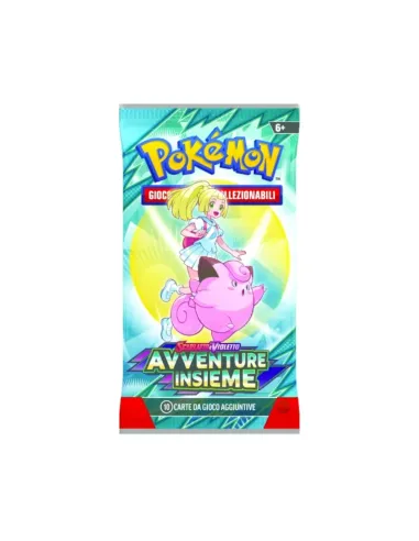 BUSTINA POKEMON SCARLATTO e VIOLETTO AVVENTURE...